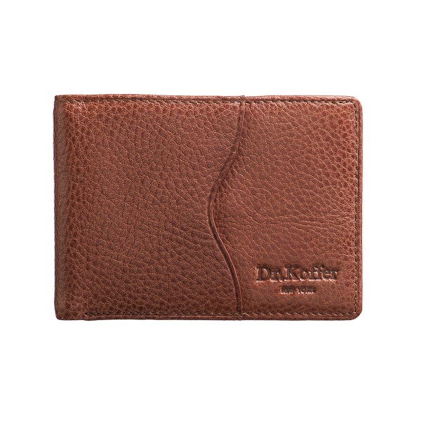 Портмоне светло-коричневого цвета с зажимом для купюр и отделениями для пластиковых карт Dr.Koffer X510331-02-05